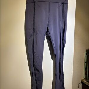 Lululemon sculpture it partial mesh legging purple/Gray High-Waisted Leggings